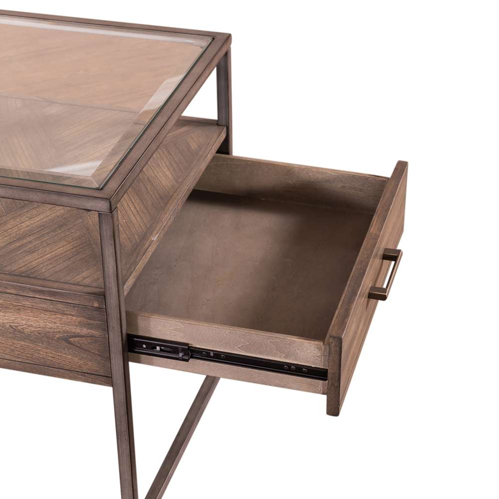 Henry & Mason - Plymouth End Table in Tobacco - AFA03241 view 8