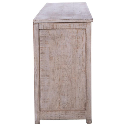 Henry & Mason - Polina 83in Six Door Reclaimed Pine Wood Sideborad in Light Warm Wash Finish - DV7430 veiw 3