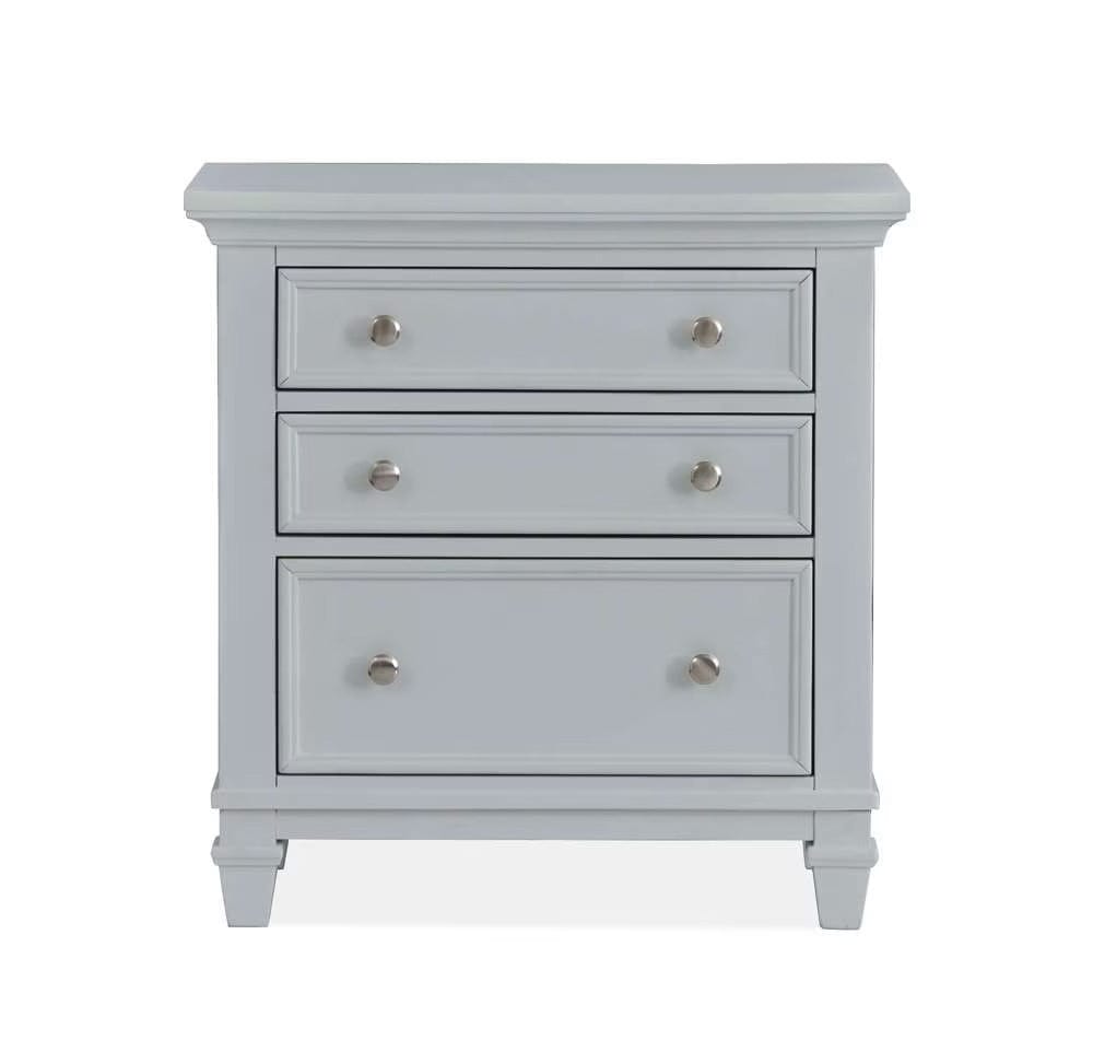Henry & Mason - Portmere Drawer Nightstand Grey - AFA00186 view 1