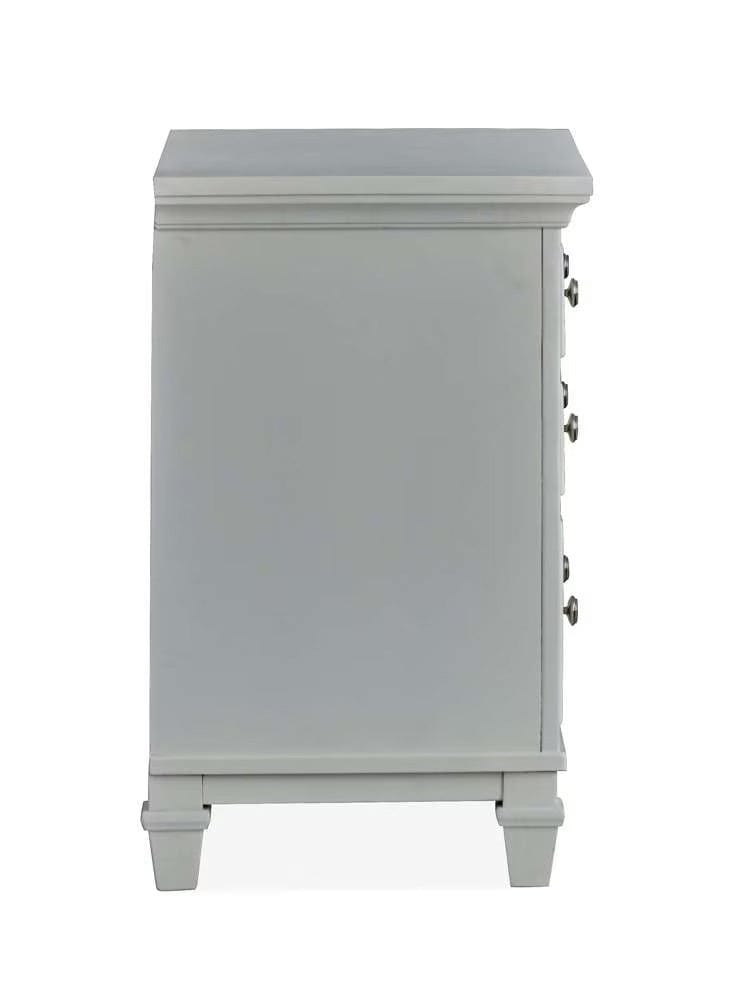 Henry & Mason - Portmere Drawer Nightstand Grey - AFA00186 view 2