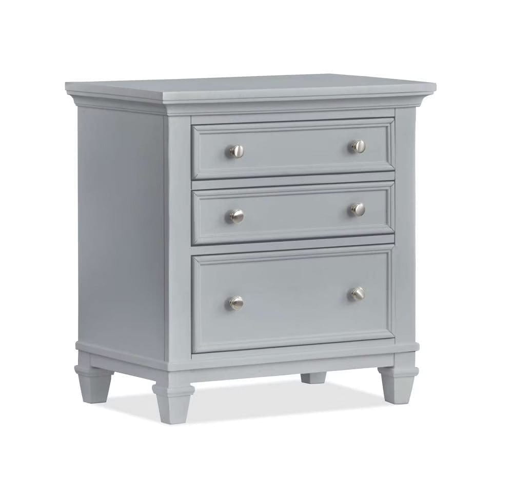 Henry & Mason - Portmere Drawer Nightstand Grey - AFA00186 view 3