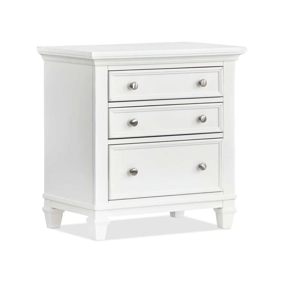 Henry & Mason - Portmere Drawer Nightstand White - AFA00187 view 3