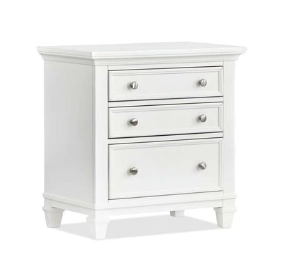 Henry & Mason - Portmere Drawer Nightstand White - AFA00187 view 3