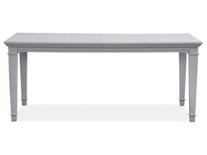 Henry & Mason  -  Portmere Harbor Gray Grey Extendable Rectangular Dining Table  - AFA00871 view 2