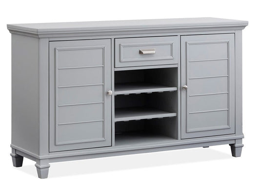 Henry & Mason  -  Portmere Harbor Gray Grey Server  - AFA00872 view 1