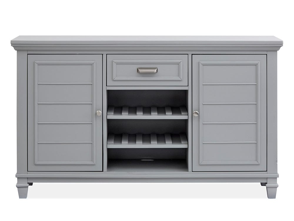 Henry & Mason  -  Portmere Harbor Gray Grey Server  - AFA00872 view 2