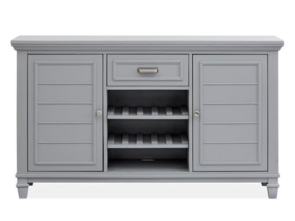 Henry & Mason  -  Portmere Harbor Gray Grey Server  - AFA00872 view 2