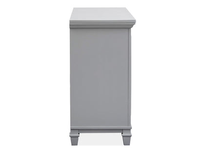 Henry & Mason  -  Portmere Harbor Gray Grey Server  - AFA00872 view 3