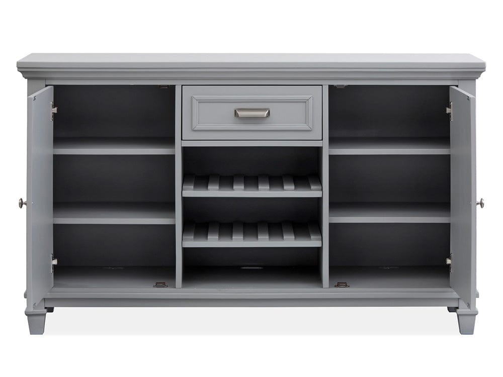 Henry & Mason  -  Portmere Harbor Gray Grey Server  - AFA00872 view 5