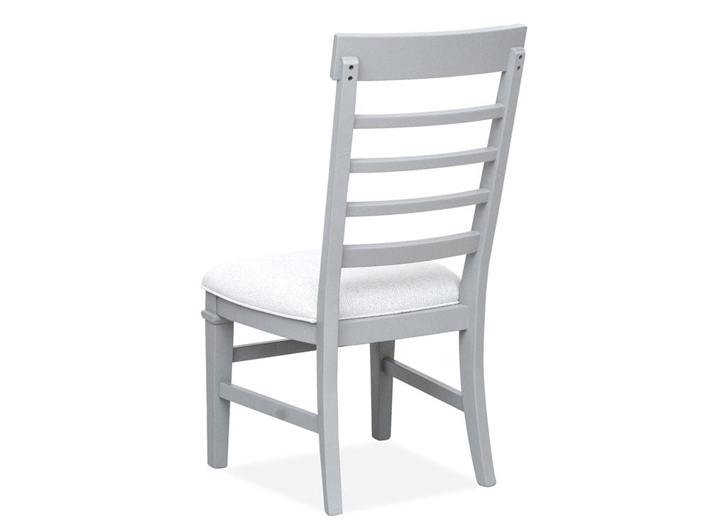 Henry & Mason  -  Portmere Harbor Gray Grey Upholstered Side Chair (Set of 2)  - AFA00874 view 3