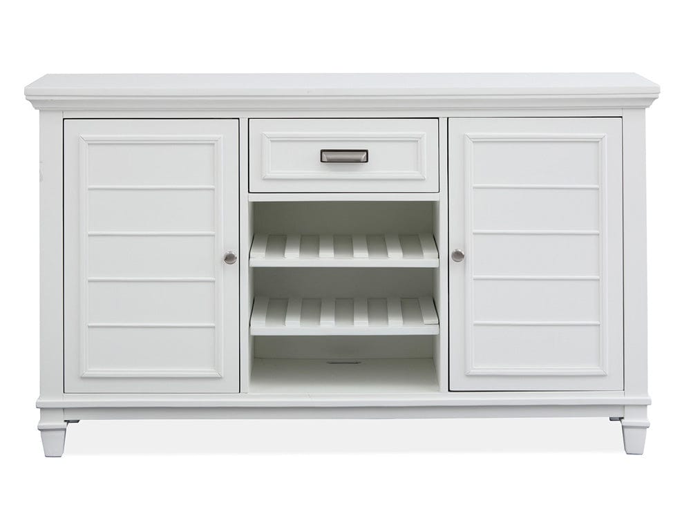 Henry & Mason  -  Portmere White Dove White Server  - AFA00880 view 2