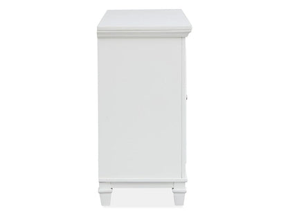 Henry & Mason  -  Portmere White Dove White Server  - AFA00880 view 3