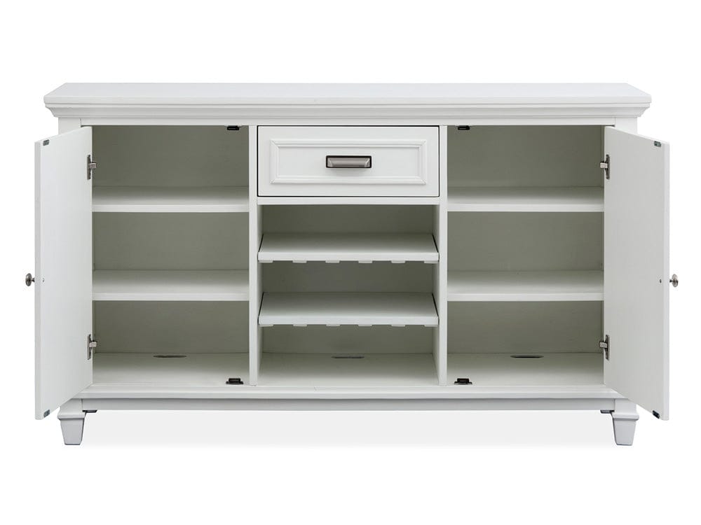 Henry & Mason  -  Portmere White Dove White Server  - AFA00880 view 4