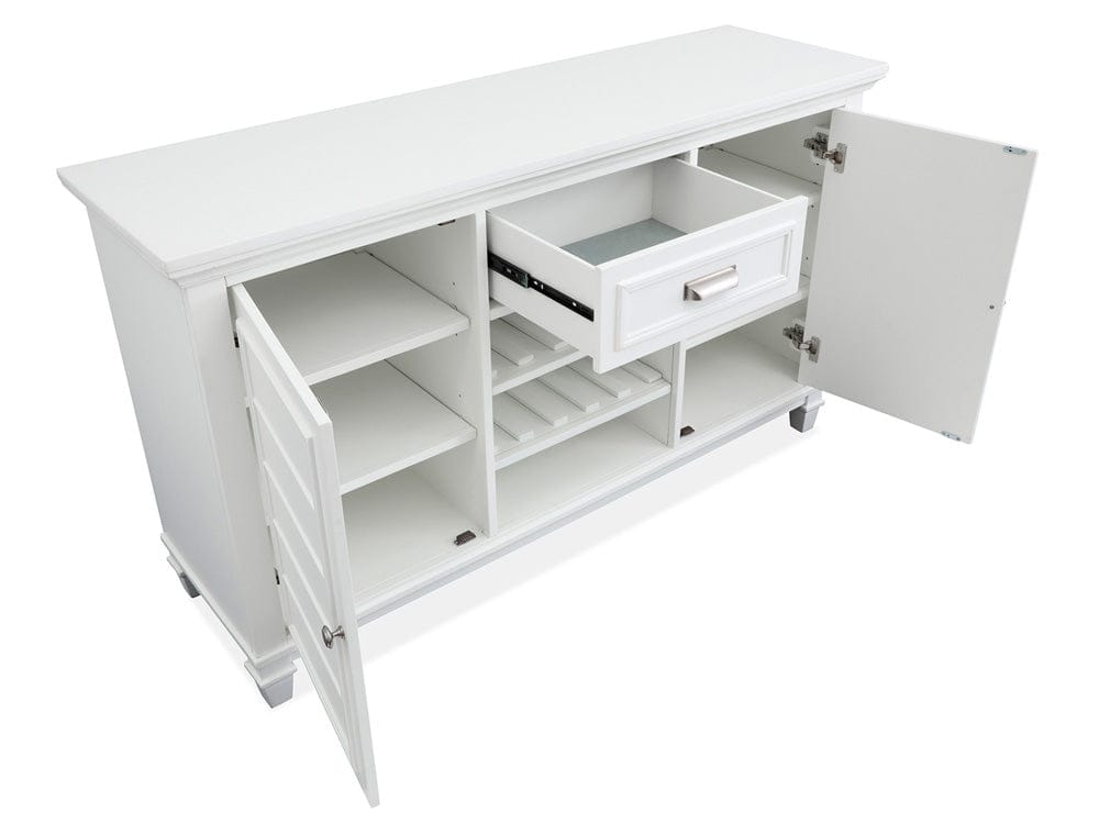 Henry & Mason  -  Portmere White Dove White Server  - AFA00880 view 5