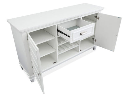 Henry & Mason  -  Portmere White Dove White Server  - AFA00880 view 5