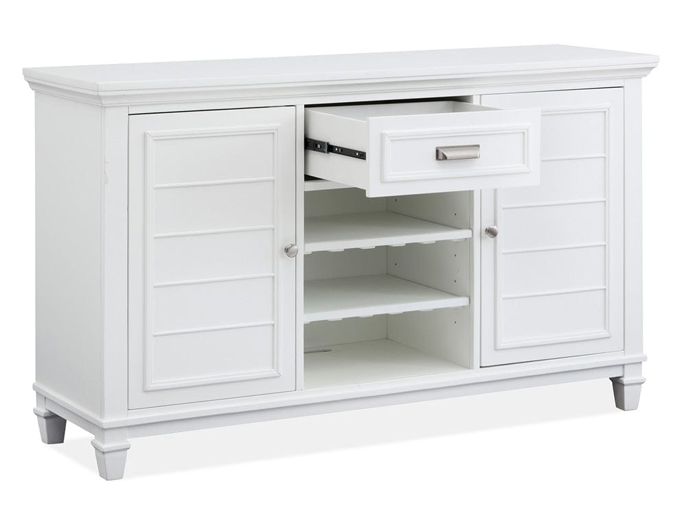 Henry & Mason  -  Portmere White Dove White Server  - AFA00880 view 6