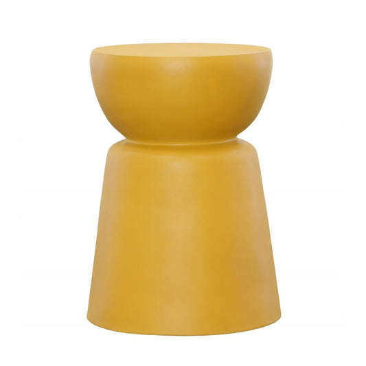 Henry & Mason - Potter Lightweight Concfrete End Table in Yellow - DV7291 veiw 1