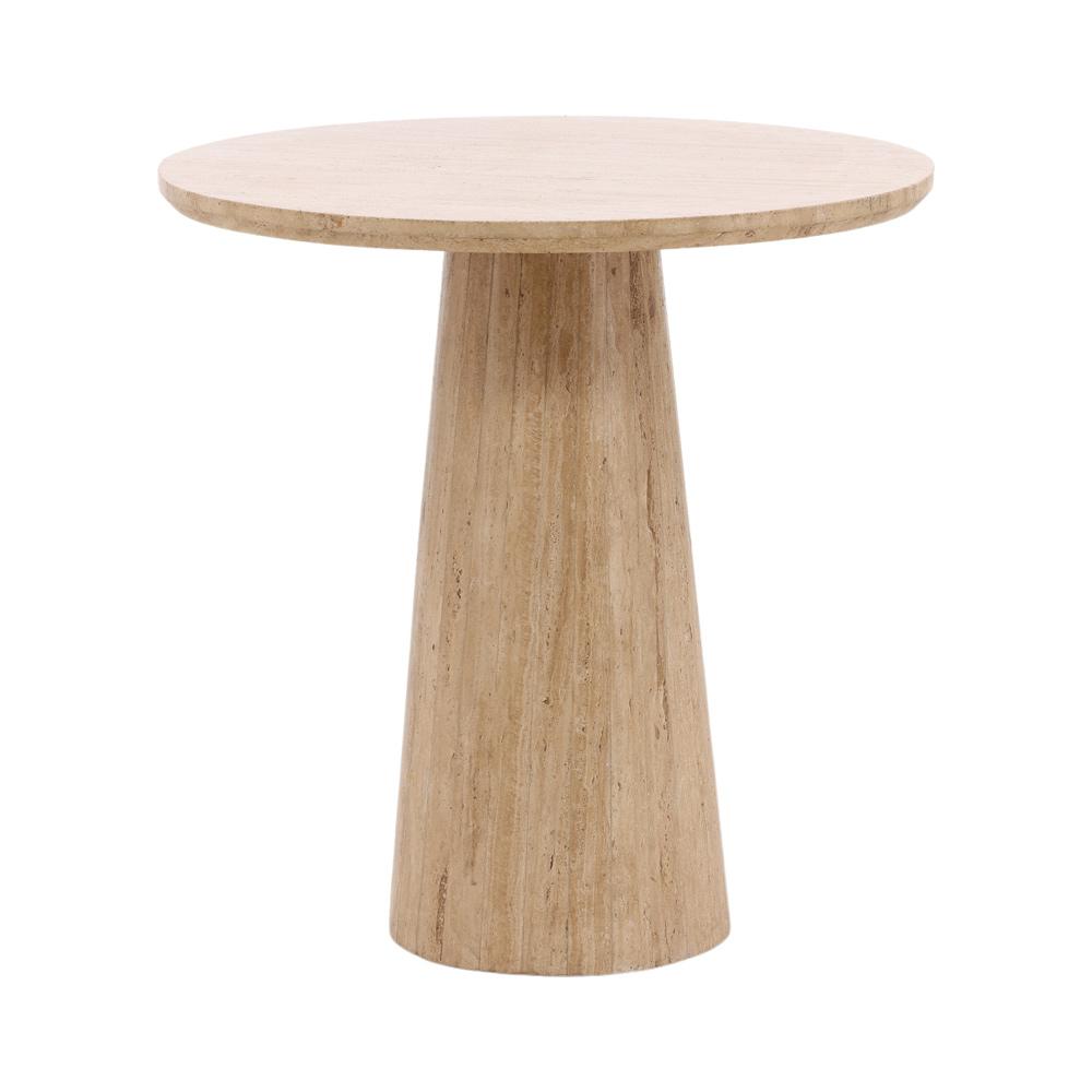 Henry & Mason - Presley 30in Natural Travertine Bistro Table - DV7646 veiw 1