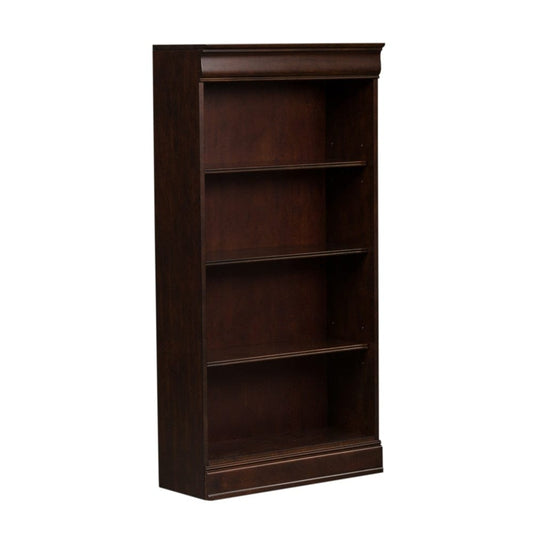 Henry & Mason - Preston Estate Jr Executive 60 Inch Bookcase (RTA) in Cognac - AFA02203 view 2