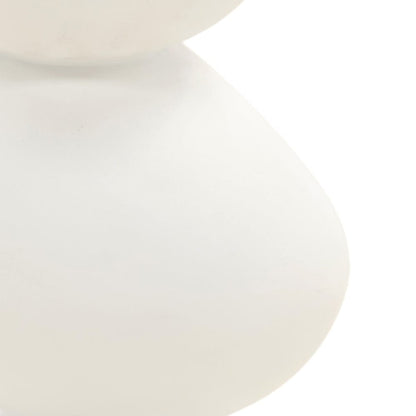 Henry & Mason - Prose White Lightweight Concrete End Table - DV7301 veiw 3
