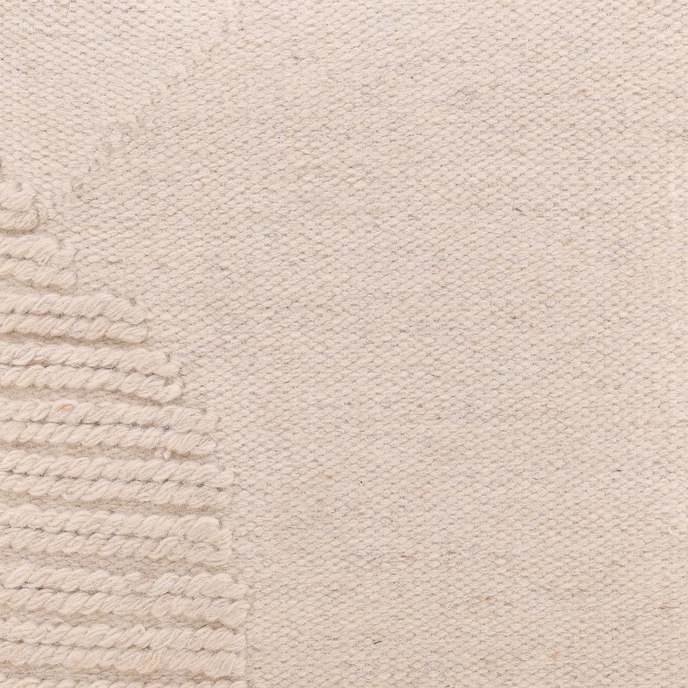 Henry & Mason - Pultz Ivory Handwoven Wool Blend Throw Pillow - DV7611 veiw 3