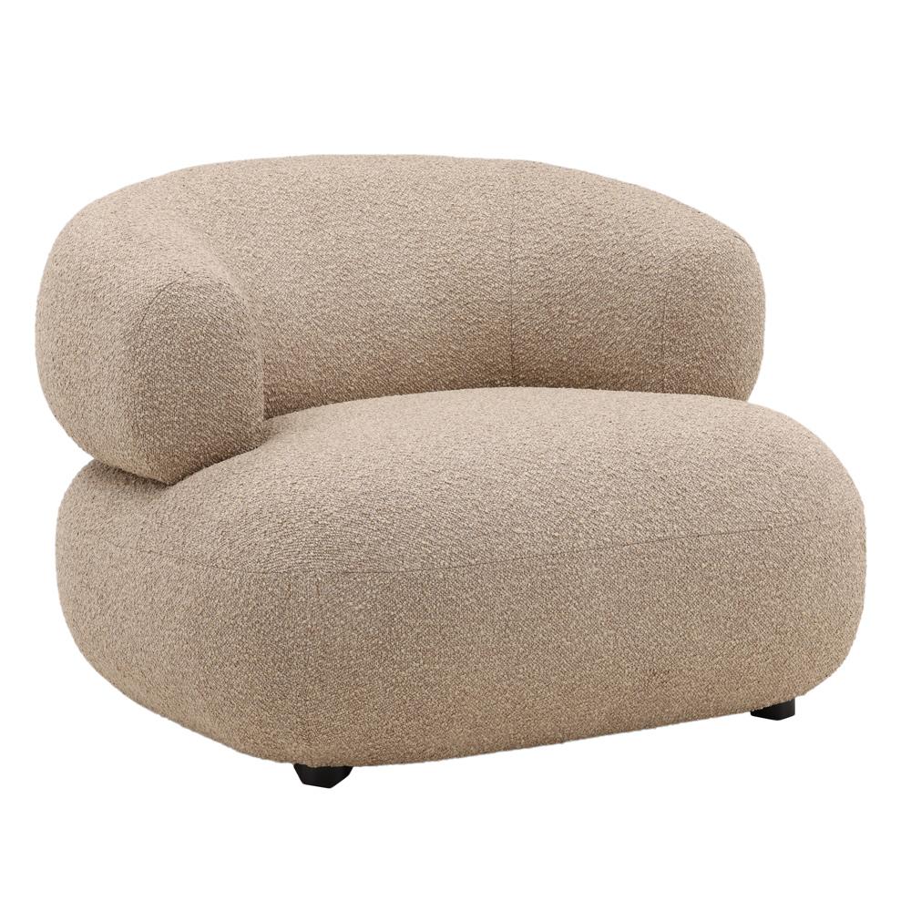 Henry & Mason - Pythia Hardwood Occasional Chair in Camel High Performance Fabric - DV7692 veiw 1