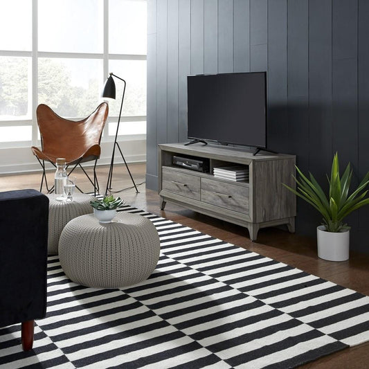 Henry & Mason - Quicksilver 47 Inch TV Console in Driftwood Gray - AFA03071 view 1