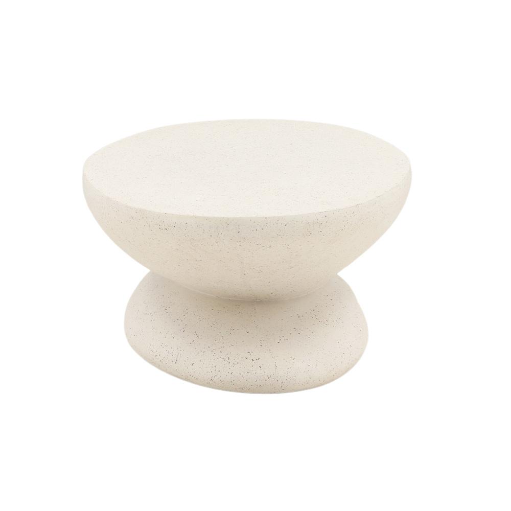 Henry & Mason - Raffia 53in X 27in Ivory Terrazzo Coffee Table - DV7300 veiw 3