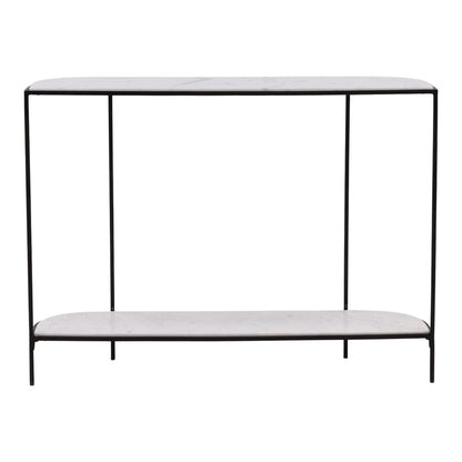 Henry & Mason - Raymond 43in Iron and Banswara Marble Console Table - DV7493 veiw 4