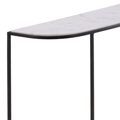 Henry & Mason - Raymond 43in Iron and Banswara Marble Console Table - DV7493 veiw 5