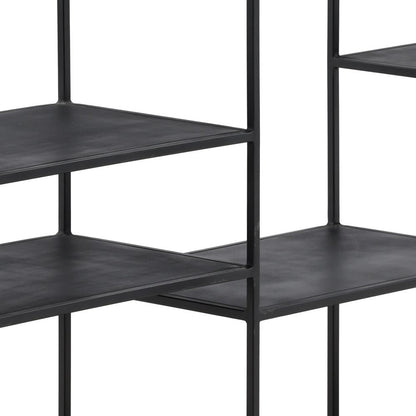 Henry & Mason - Reardon Iron Bookcase in Black - DV7480 veiw 4