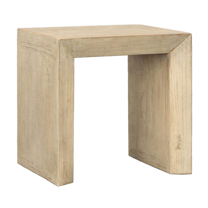 Henry & Mason - Reggie Reclaimed Pine Side Table in Light Warm Wash - DV7450 veiw 1