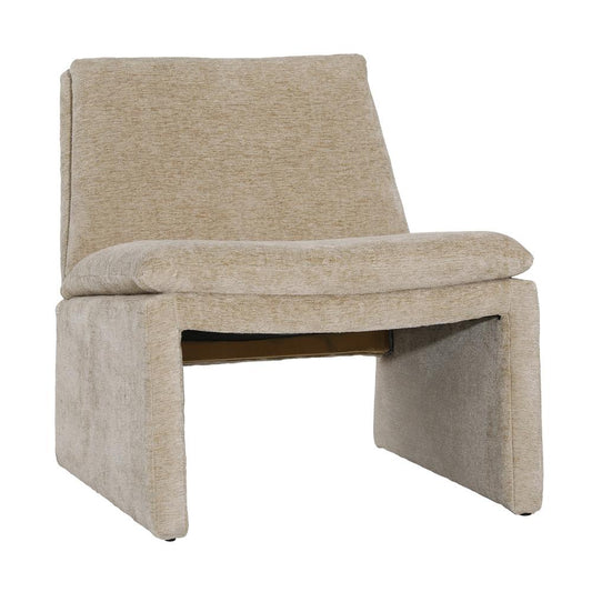 Henry & Mason - Reina Solid Pine Wood Occasional Chair in Sand Performance Fabric - DV7401 veiw 1