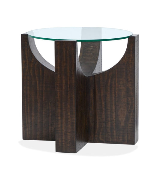 Henry & Mason  -  Renford Rustic Tavern Round Accent Table  - AFA00779 view 1