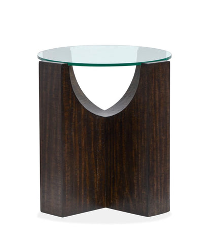 Henry & Mason  -  Renford Rustic Tavern Round End Table  - AFA00781 view 3