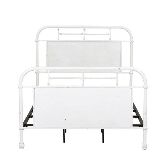 Henry & Mason - Retro Collection Full Metal Bed in Distressed Metal - AFA01606 view 1