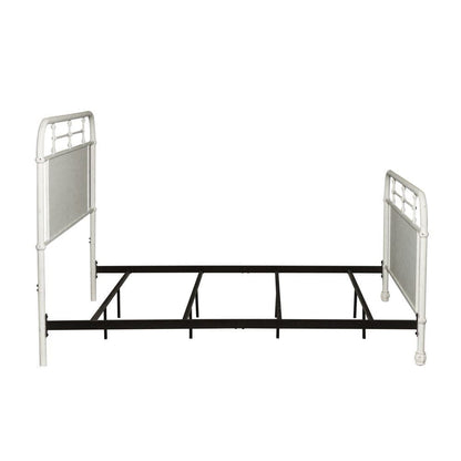 Henry & Mason - Retro Collection Queen Metal Bed in Distressed Metal - AFA01600 view 3
