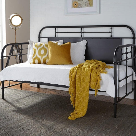 Henry & Mason - Retro Collection Twin Metal Day Bed in Distressed Metal - AFA01597 view 2