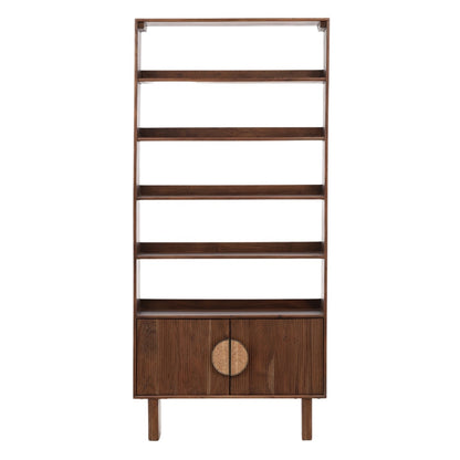 Henry & Mason - Rhett Acacia Wood Bookcase in Walnut Finish - DV7527 veiw 2