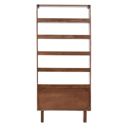 Henry & Mason - Rhett Acacia Wood Bookcase in Walnut Finish - DV7527 veiw 4