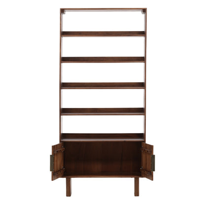 Henry & Mason - Rhett Acacia Wood Bookcase in Walnut Finish - DV7527 veiw 5