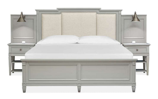 Henry & Mason - Riverbend Complete California King Wall Bed w/Upholstered HB - AFA00257 view 1