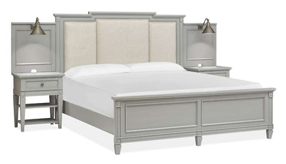 Henry & Mason - Riverbend Complete California King Wall Bed w/Upholstered HB - AFA00257 view 3
