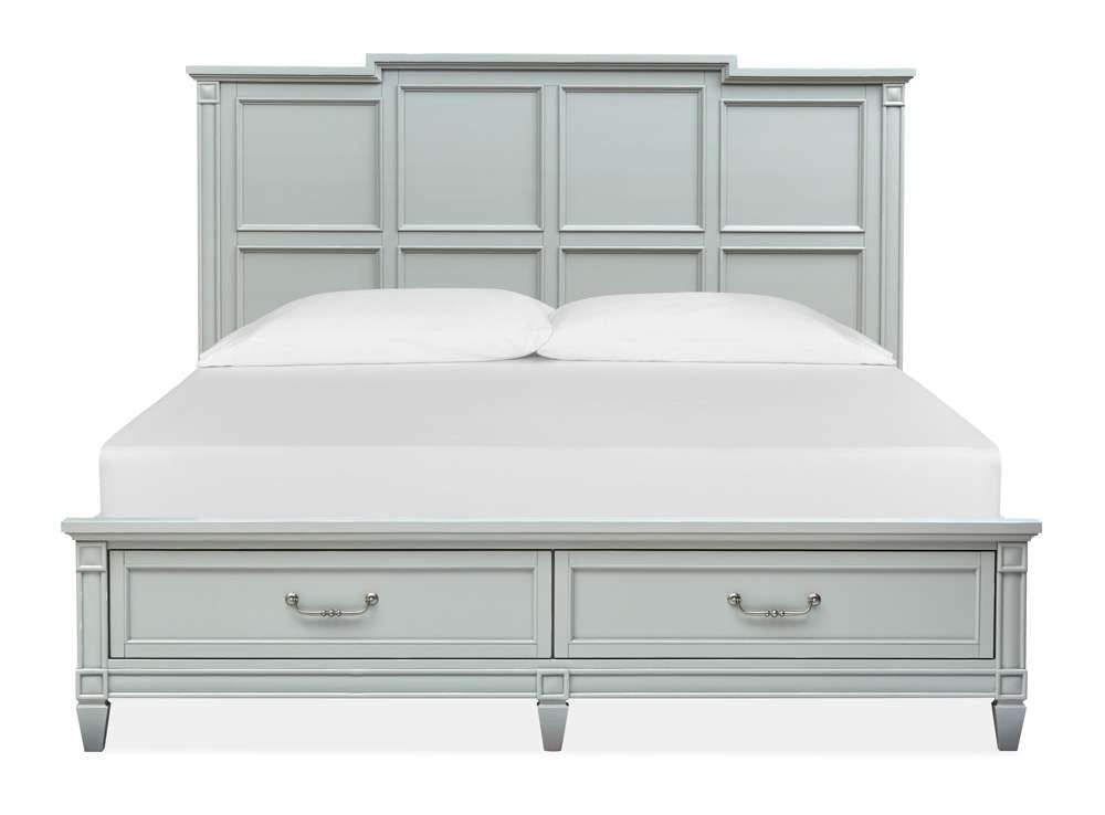 Henry & Mason - Riverbend Complete Queen Panel Storage Bed - AFA00266 view 1