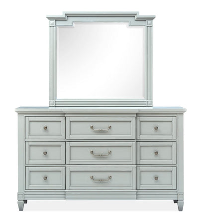 Henry & Mason  -  Riverbend Pebble Drawer Dresser With Landscape Mirror  - AFA00956 view 2