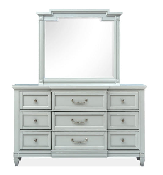 Henry & Mason  -  Riverbend Pebble Drawer Dresser With Landscape Mirror  - AFA00956 view 2