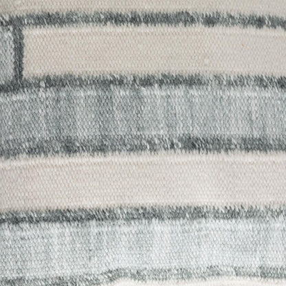 Henry & Mason - Rives Handwoven Throw Pillow in Seafoam Green/Ivory - DV7586 veiw 3