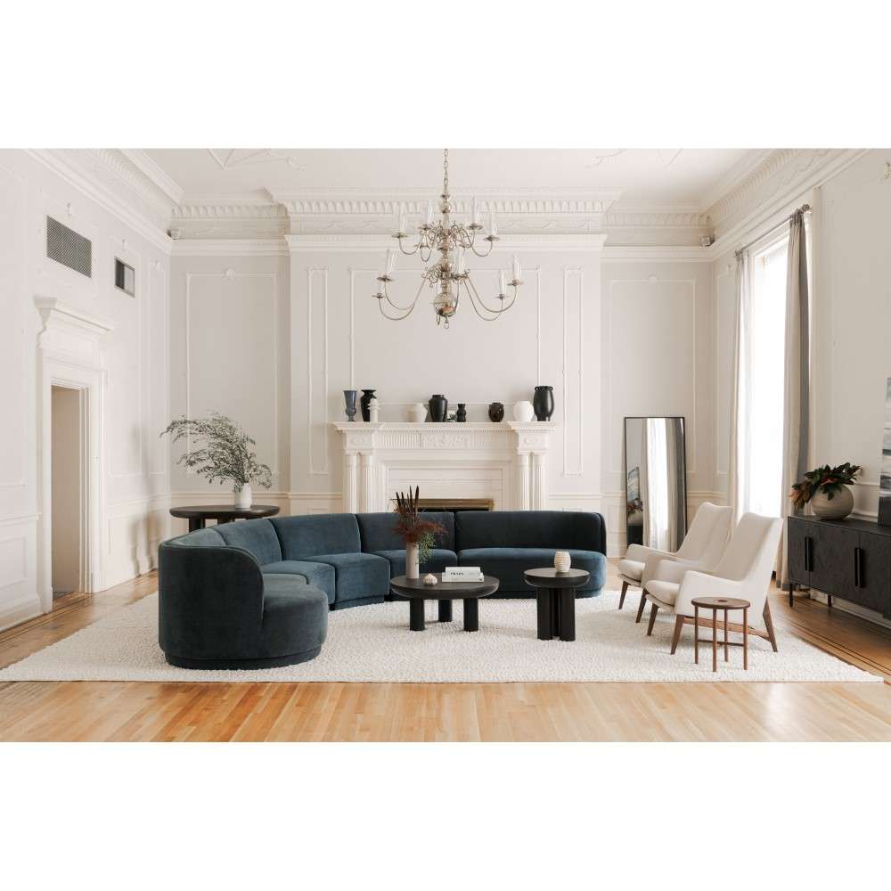 Henry & Mason - Mars 3 Leg Coffee Table in Black - 3LE-840-BLA-CFET veiw 5
