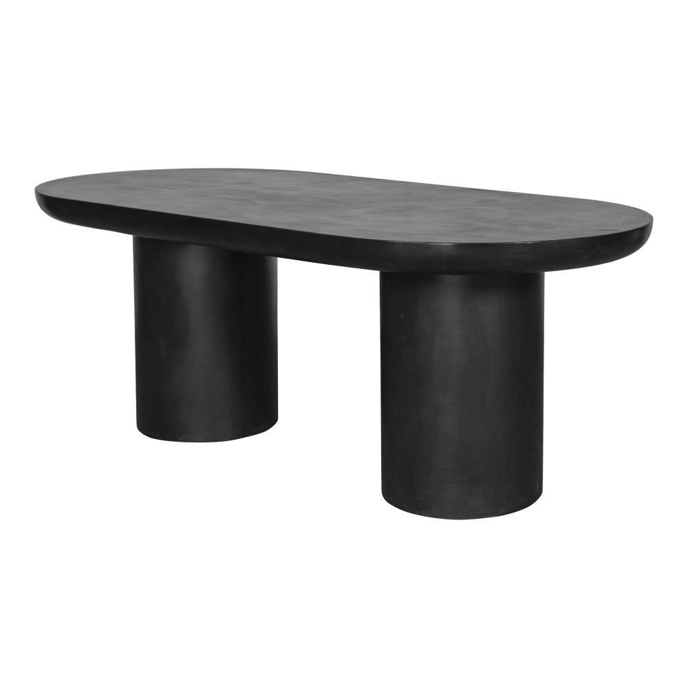 Henry & Mason - Mars 3 Leg Dining Table in Black - 3LE-840-BLA-DT-01 veiw 2