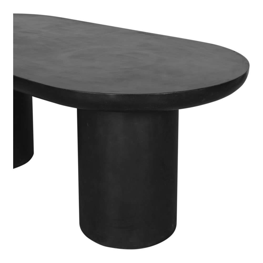 Henry & Mason - Mars 3 Leg Dining Table in Black - 3LE-840-BLA-DT-01 veiw 4